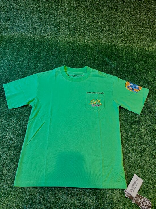 Chrome Hearts Other - Chrome Hearts Green Pocket Tee Size
